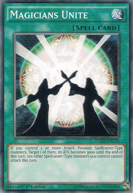 Magicians Unite [YGLD-ENC30] Common Yu-Gi-Oh!
