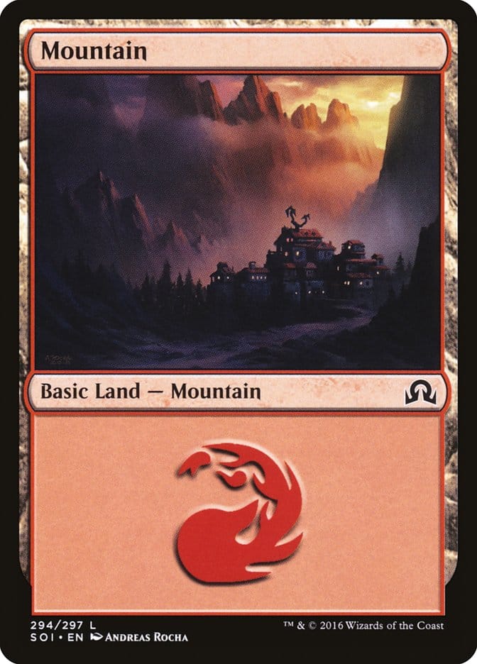 Mountain (294) [Shadows over Innistrad] Magic: The Gathering