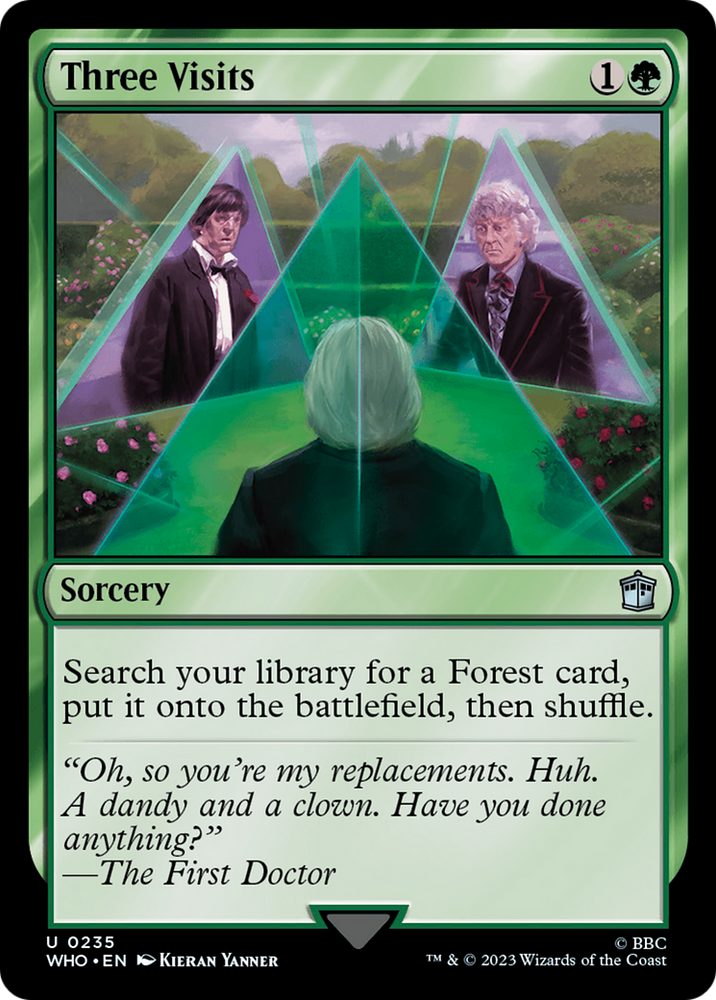 Three Visits [Doctor Who] Magic: The Gathering