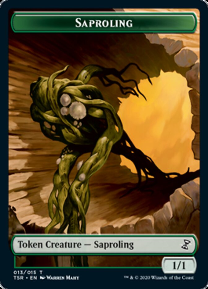 Saproling Token [Time Spiral Remastered Tokens] Magic: The Gathering