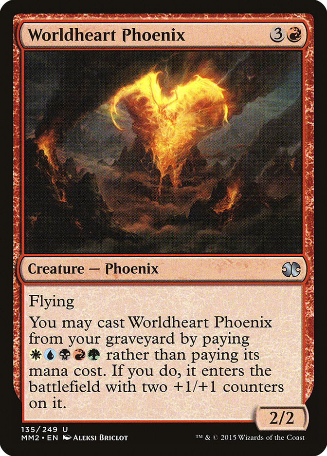 Worldheart Phoenix [Modern Masters 2015] Magic: The Gathering