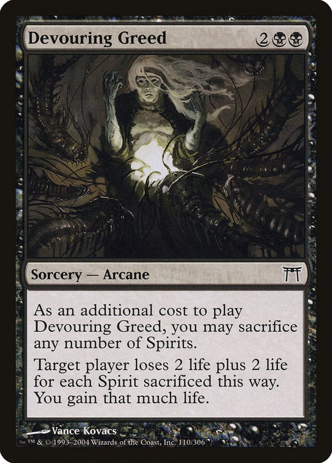 Devouring Greed [Champions of Kamigawa] Magic: The Gathering