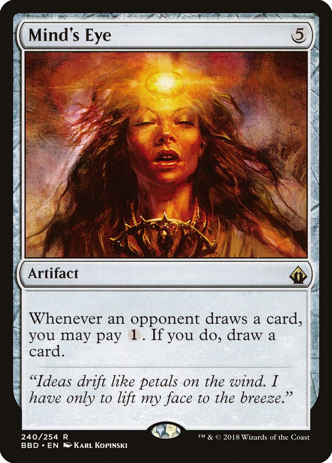 Mind's Eye [Battlebond] Magic: The Gathering
