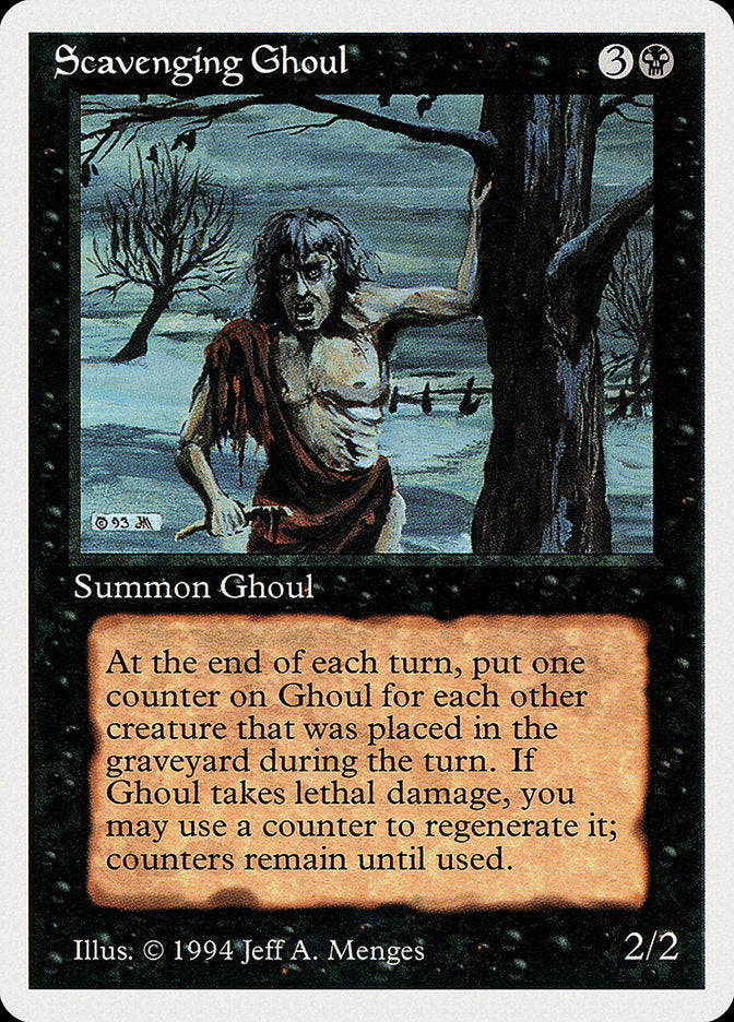 Scavenging Ghoul [Summer Magic / Edgar] Magic: The Gathering