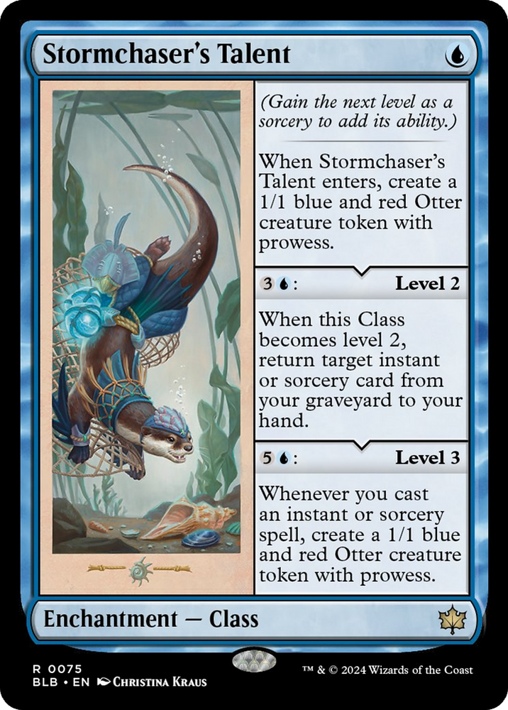 Stormchaser's Talent [Bloomburrow] Magic: The Gathering