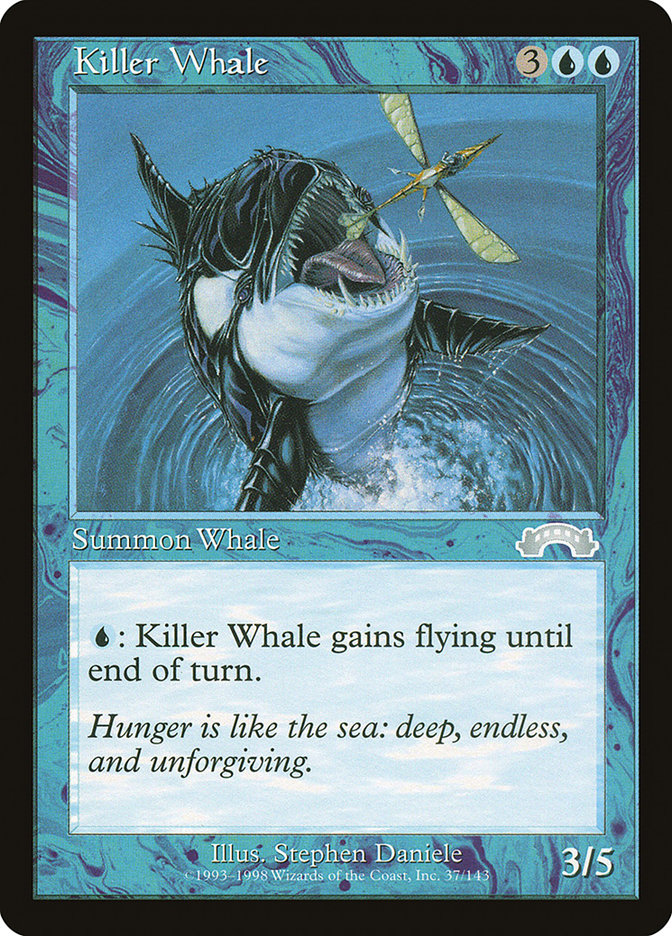 Killer Whale [Exodus] Magic: The Gathering
