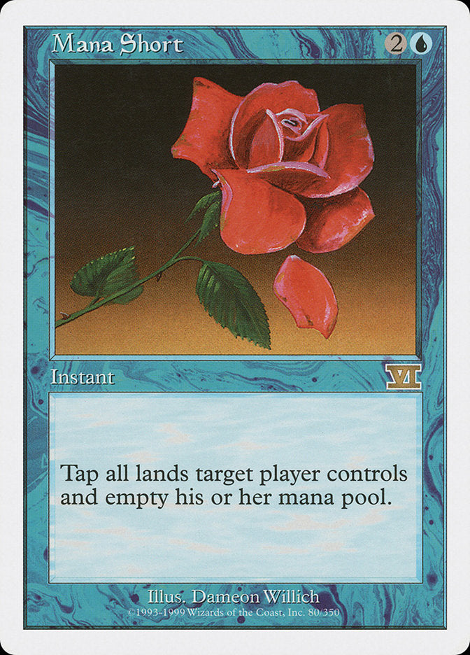 Mana Short [Classic Sixth Edition] Magic: The Gathering
