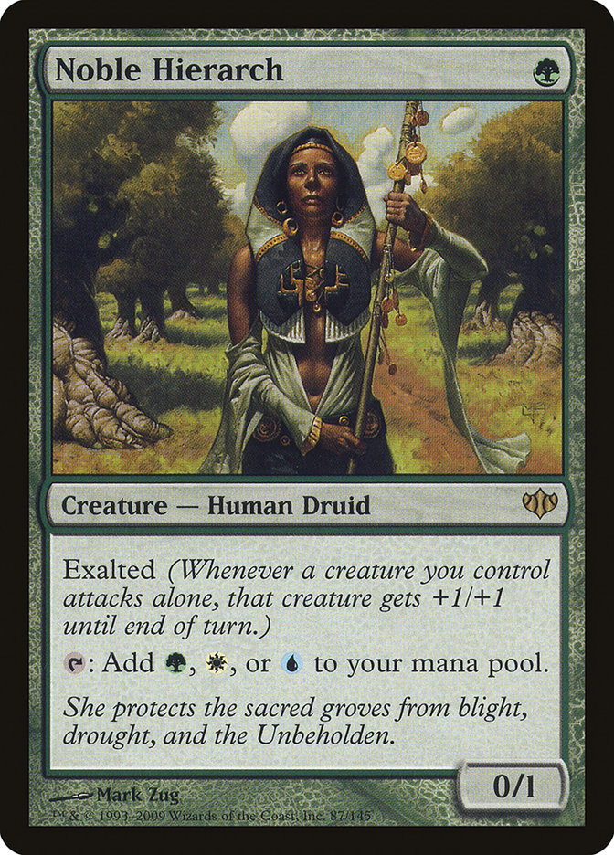 Noble Hierarch [Conflux] Magic: The Gathering