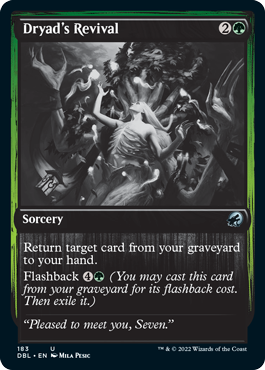 Dryad's Revival [Innistrad: Double Feature] Magic: The Gathering