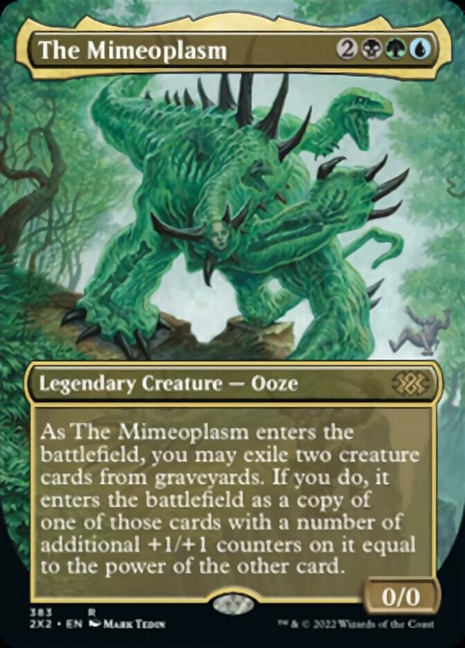 The Mimeoplasm (Borderless Alternate Art) [Double Masters 2022] Magic: The Gathering
