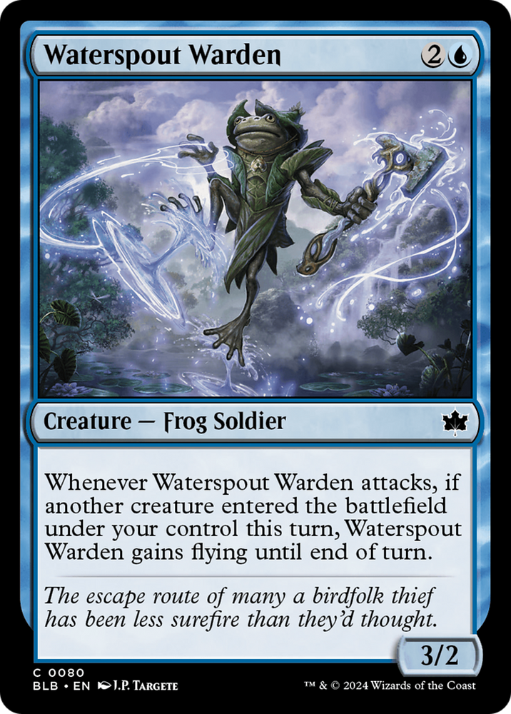 Waterspout Warden [Bloomburrow] Magic: The Gathering
