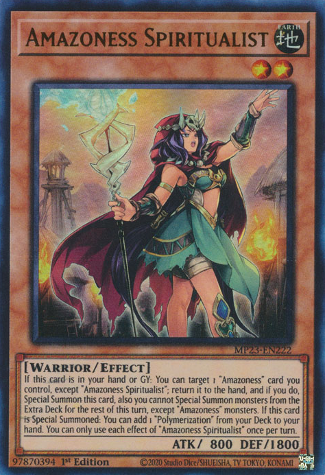 Amazoness Spiritualist [MP23-EN222] Ultra Rare - Yugioh Cards For Your TCG Needs!