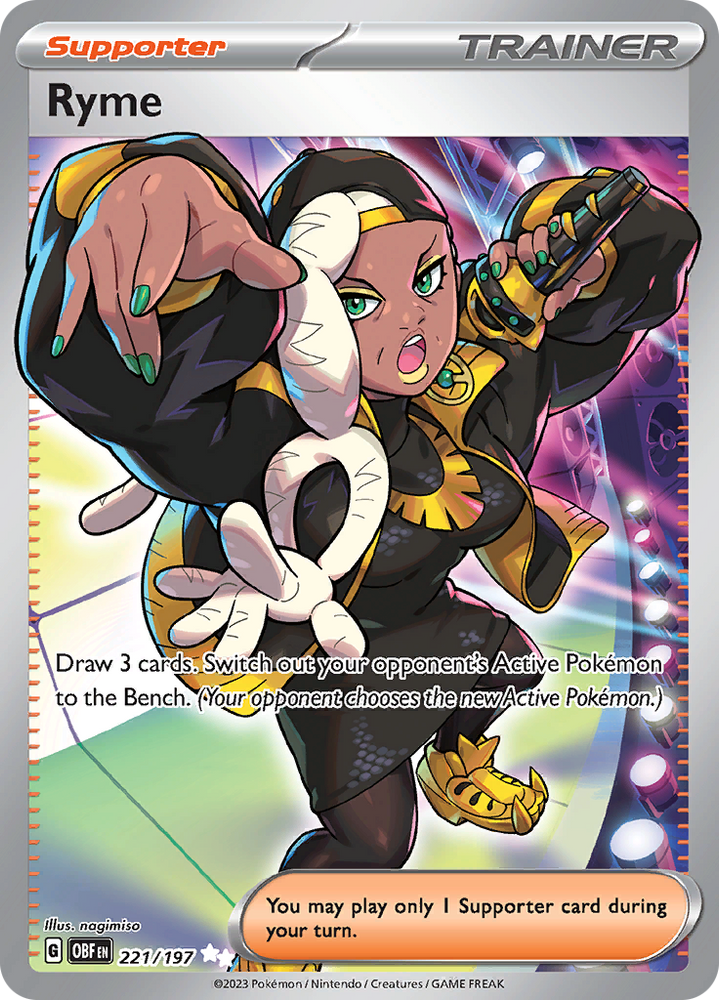 Ryme (221/197) [Scarlet & Violet: Obsidian Flames] Pokémon