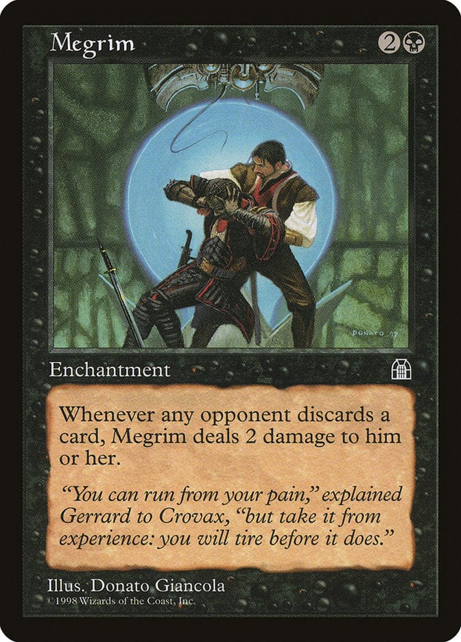 Megrim [Stronghold] Magic: The Gathering