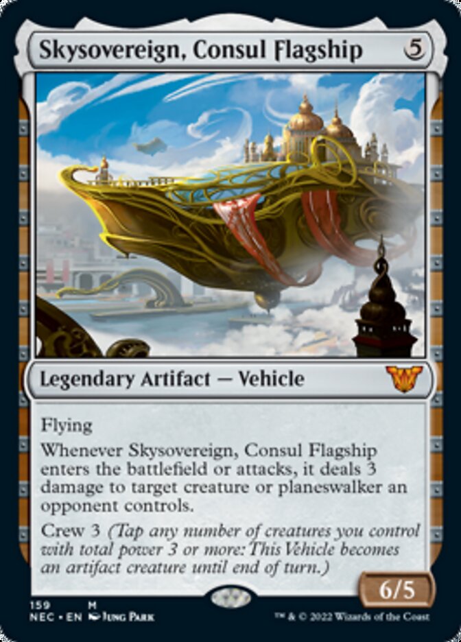 Skysovereign, Consul Flagship [Kamigawa: Neon Dynasty Commander] Magic: The Gathering