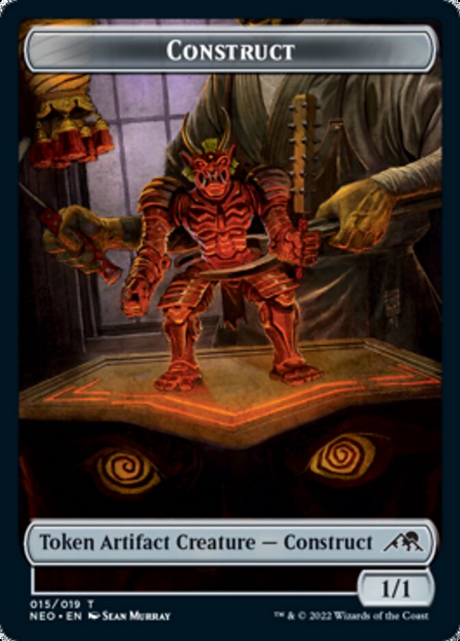 Construct Token (015) [Kamigawa: Neon Dynasty Tokens] Magic: The Gathering