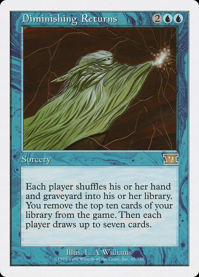 Diminishing Returns [Classic Sixth Edition] Magic: The Gathering