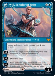 Rowan, Scholar of Sparks // Will, Scholar of Frost [Strixhaven: School of Mages Prerelease Promos] Magic: The Gathering