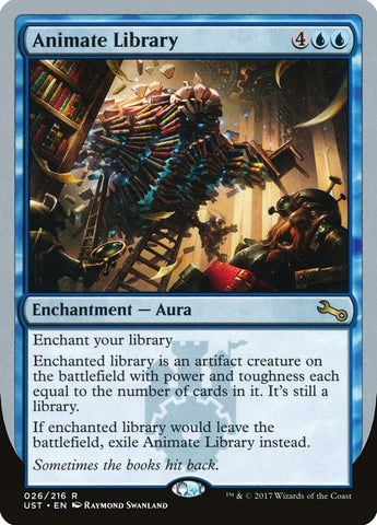 Animate Library [Unstable] Magic: The Gathering