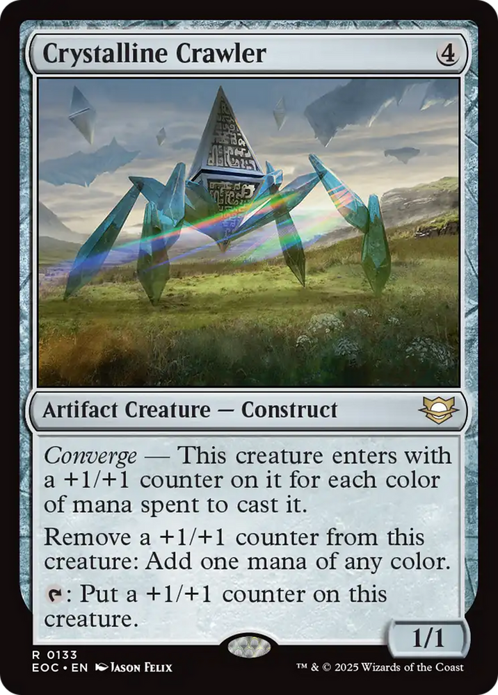 Crystalline Crawler [Edge of Eternities Commander] Magic: The Gathering