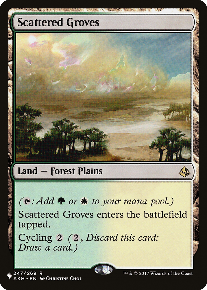 Scattered Groves [Secret Lair: From Cute to Brute] Magic: The Gathering
