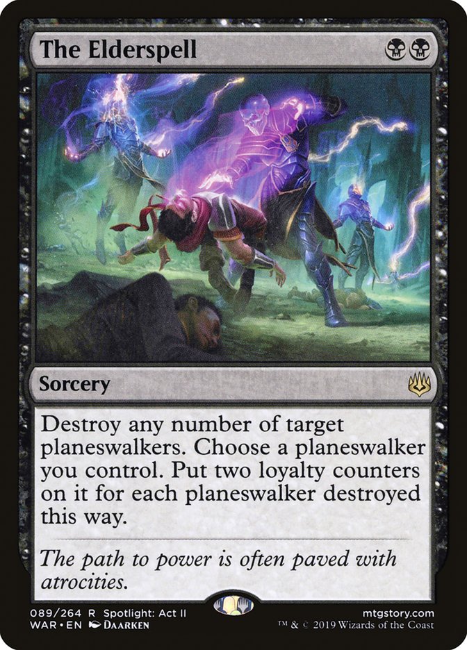The Elderspell [War of the Spark] Magic: The Gathering