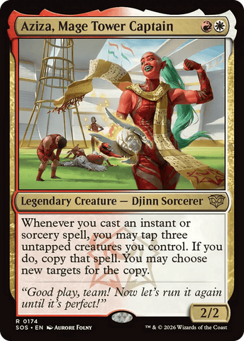 Aziza, Mage Tower Captain [Secrets of Strixhaven]