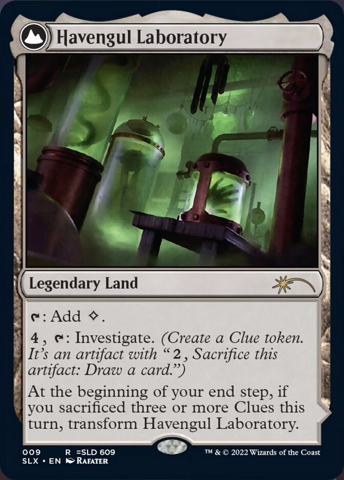 Havengul Laboratory // Havengul Mystery [Secret Lair: Universes Within] Magic: The Gathering