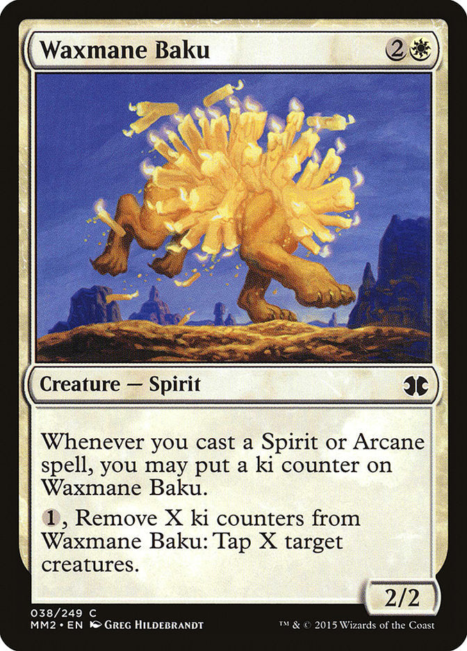 Waxmane Baku [Modern Masters 2015] Magic: The Gathering
