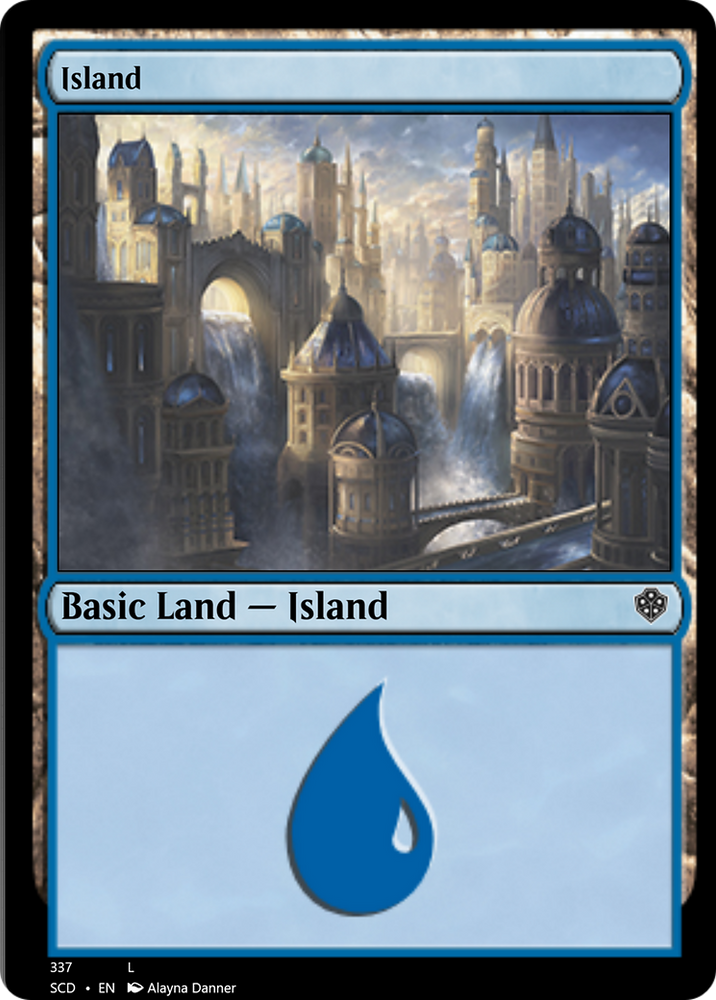 Island [Starter Commander Decks] Magic: The Gathering