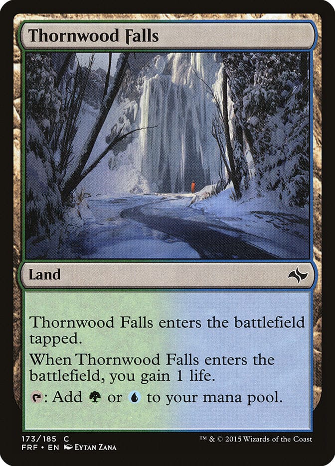 Thornwood Falls [Fate Reforged] Magic: The Gathering