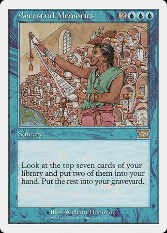 Ancestral Memories [Classic Sixth Edition] Magic: The Gathering
