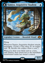 Tamiyo, Inquisitive Student // Tamiyo, Seasoned Scholar [Modern Horizons 3] Magic: The Gathering