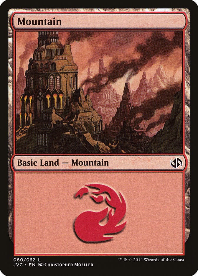 Mountain (60) [Duel Decks Anthology] Magic: The Gathering