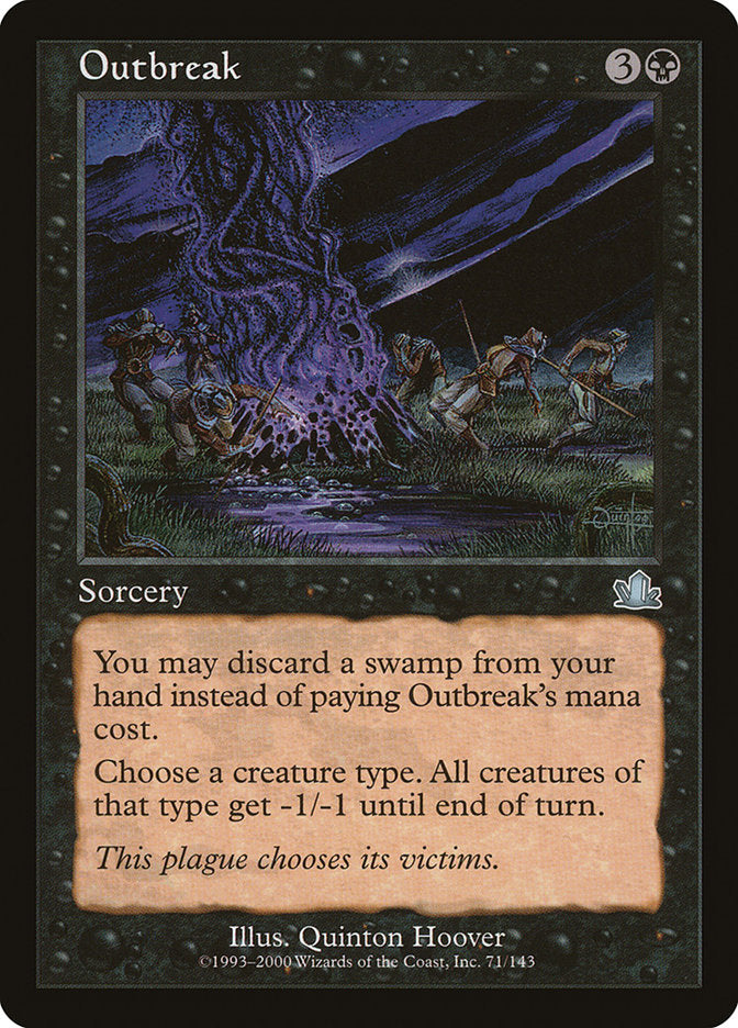 Outbreak [Prophecy] Magic: The Gathering