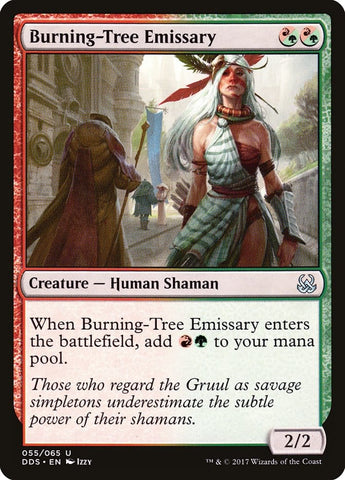 Burning-Tree Emissary [Duel Decks: Mind vs. Might] Magic: The Gathering