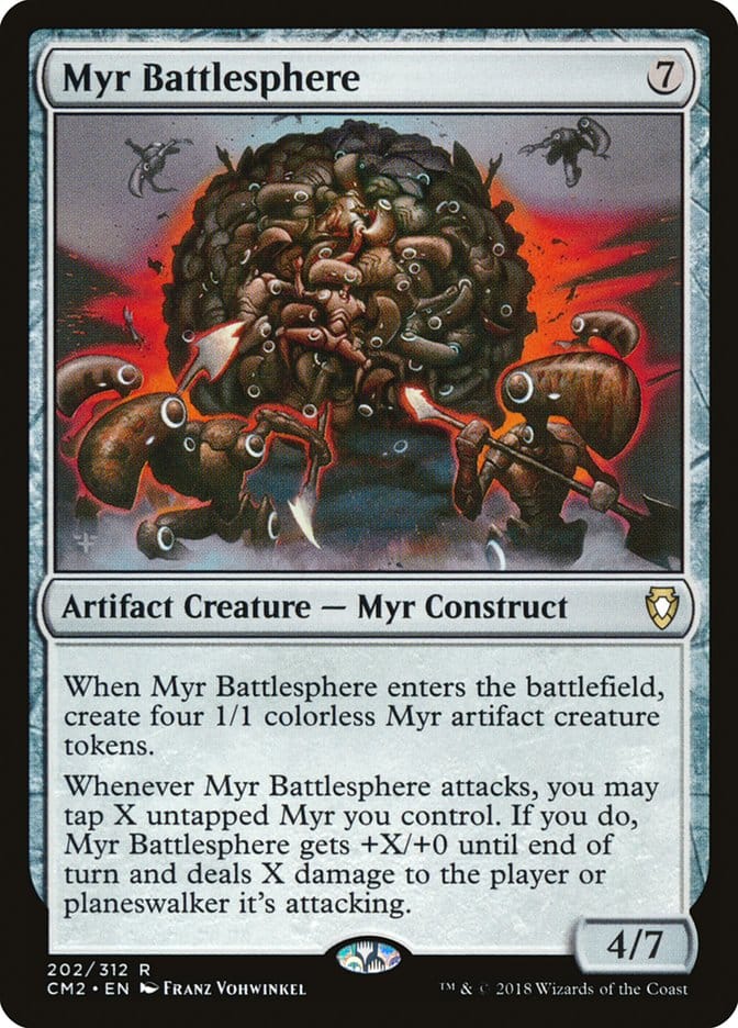 Myr Battlesphere [Commander Anthology Volume II] Magic: The Gathering