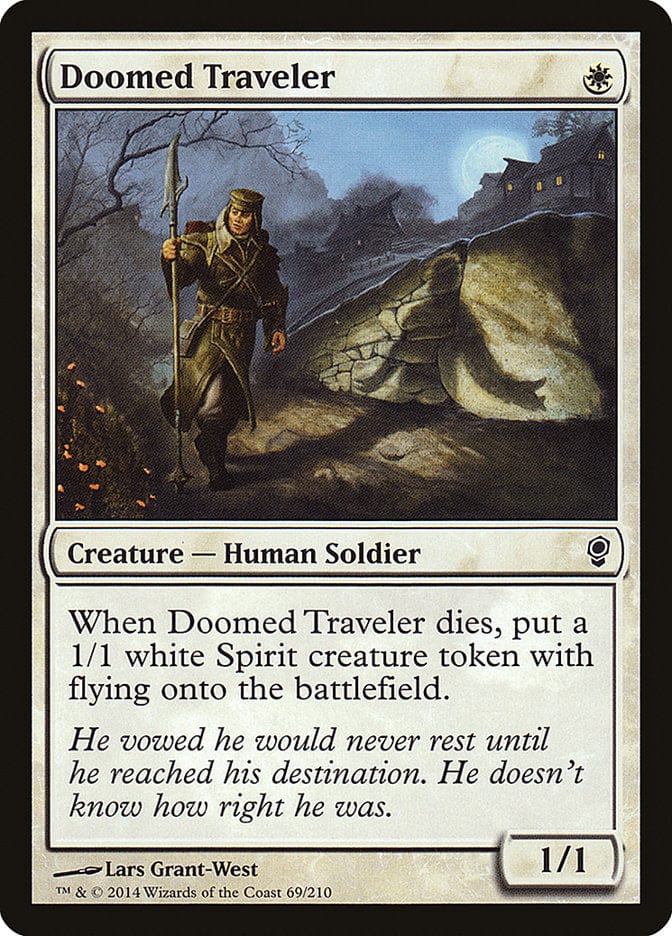 Doomed Traveler [Conspiracy] Magic: The Gathering