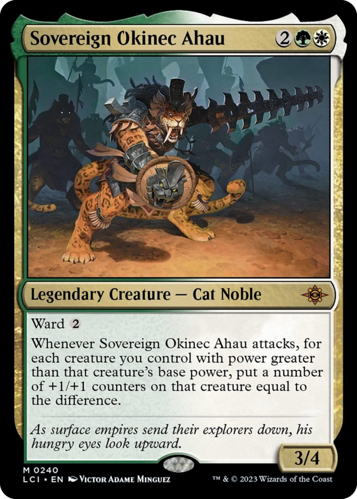Sovereign Okinec Ahau [The Lost Caverns of Ixalan] Magic: The Gathering