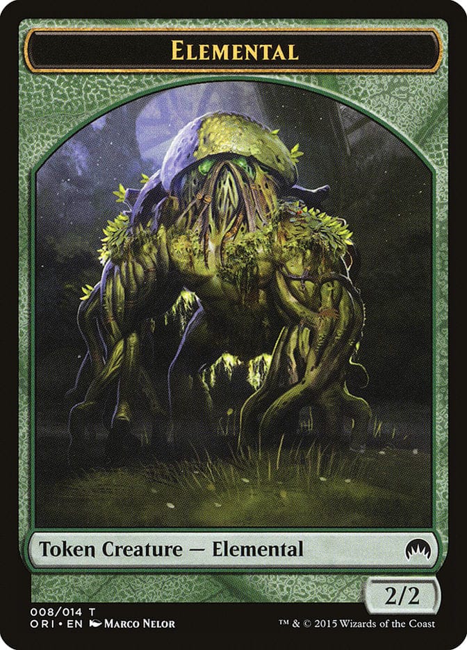 Elemental Token [Magic Origins Tokens] Magic: The Gathering