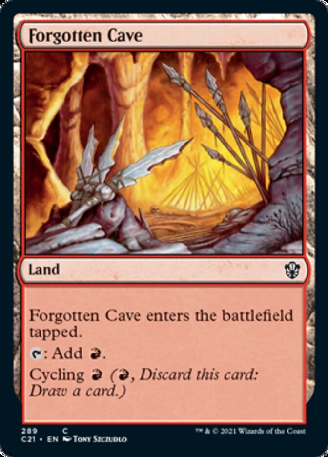 Forgotten Cave [Commander 2021] Magic: The Gathering