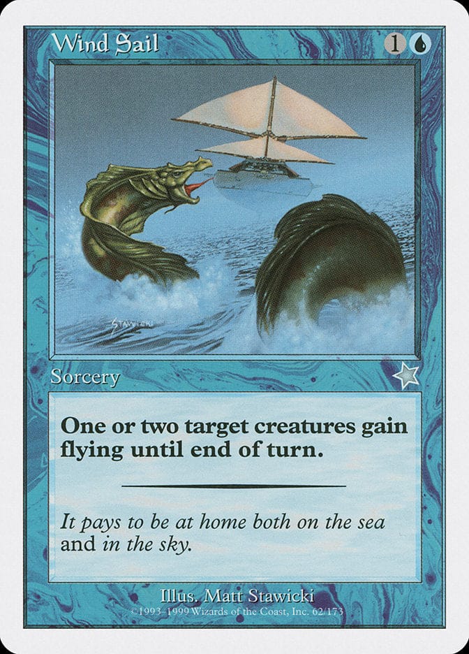 Wind Sail [Starter 1999] Magic: The Gathering