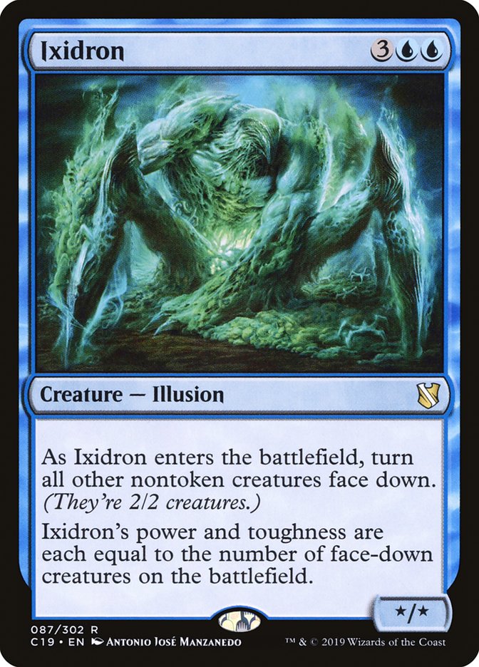 Ixidron [Commander 2019] Magic: The Gathering