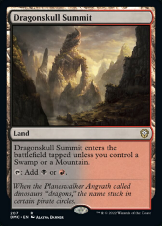 Dragonskull Summit [Dominaria United Commander] Magic: The Gathering