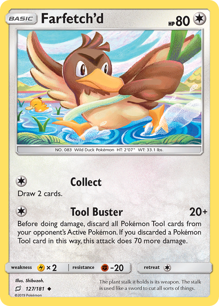 Farfetch'd (127/181) [Sun & Moon: Team Up] Pokémon