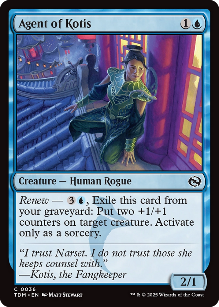 Agent of Kotis [Tarkir: Dragonstorm] Magic: The Gathering