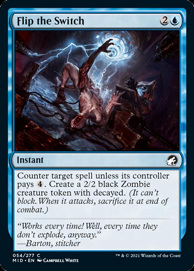 Flip the Switch [Innistrad: Midnight Hunt] Magic: The Gathering