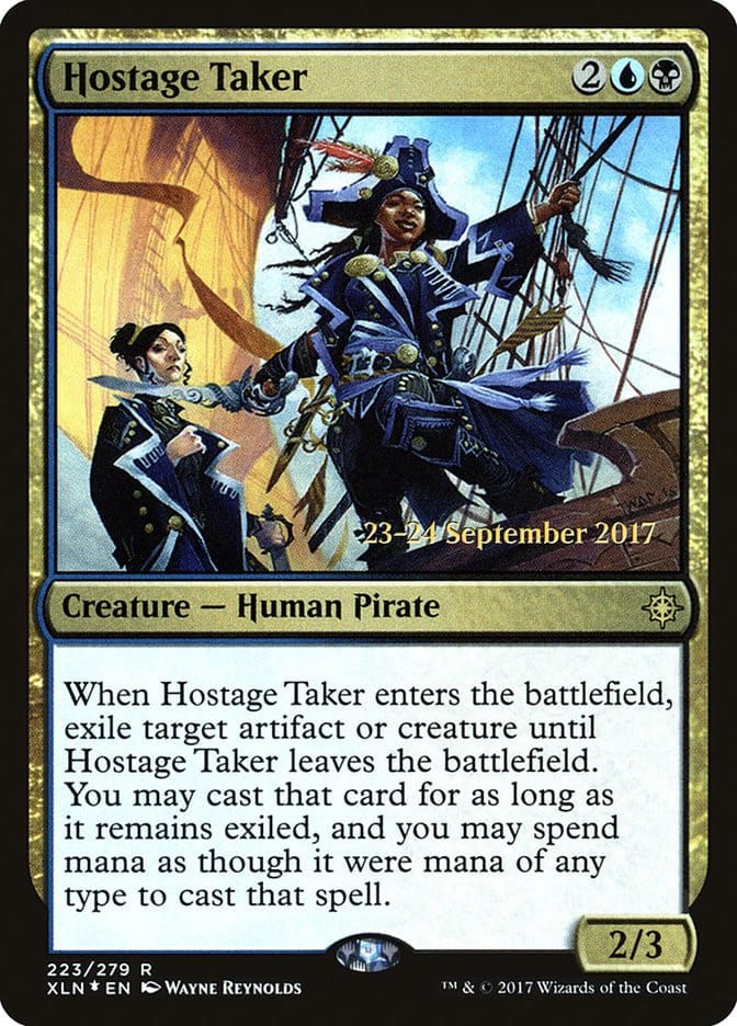 Hostage Taker [Ixalan Prerelease Promos] Magic: The Gathering