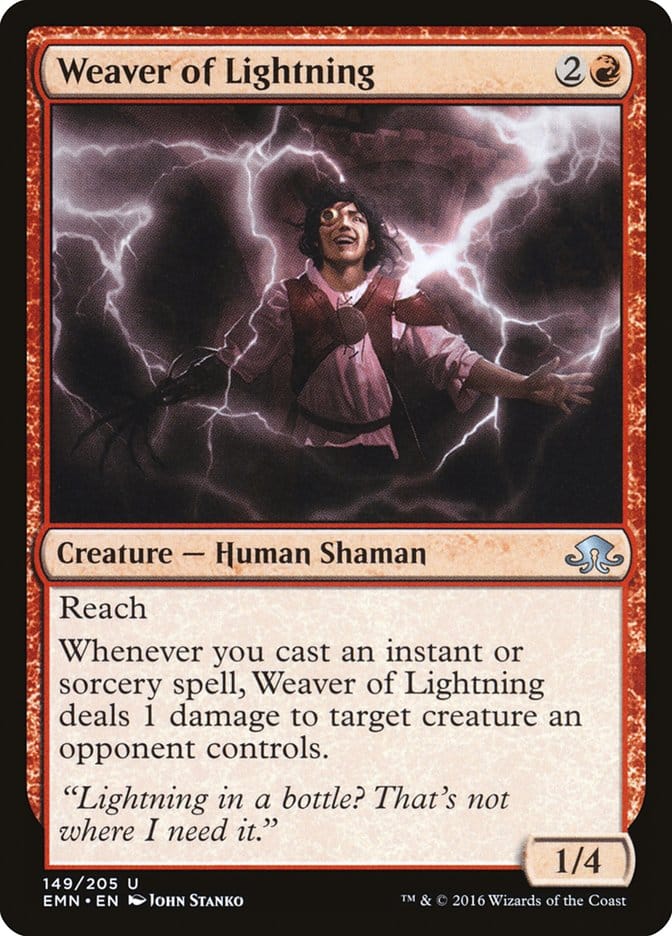 Weaver of Lightning [Eldritch Moon] Magic: The Gathering