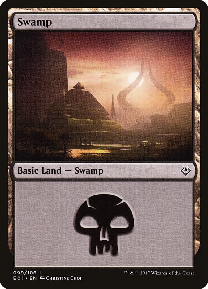 Swamp (99) [Archenemy: Nicol Bolas] Magic: The Gathering